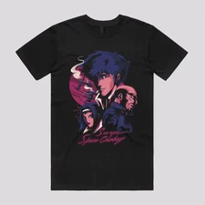 Anime Space Cowboys T Shirt Size S - 5Xl Gift For Friends, Kids
