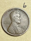 1910-S LINCOLN WHEAT CENT, low mintage date, "Fine" condition #6