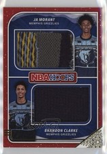 2019 Panini NBA Hoops Rookie Sweaters Dual Ja Morant Brandon Clarke #SD-JB 10no