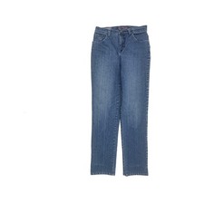 Gloria Vanderbilt Amanda Straight Leg Women's size 6 Dark Blue Denim Jeans