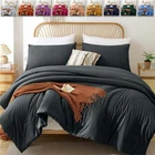Hotel Quality Duvet Quilt Cover Bedding Set Queen King Soft Comforter Cover Sets