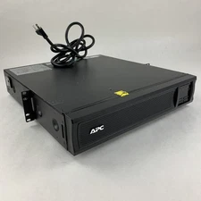 APC SMX1500RM2UCNC Battery Backup UPS Tested w/ AP9641 No Batt No Caddy