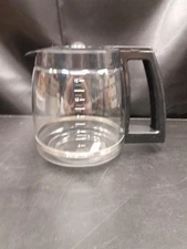 Cuisinart 12 Cup Coffee Maker Replacement Carafe Glass Pot Black