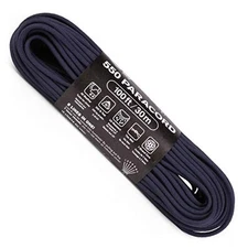 Atwood Rope MFG 550 Paracord 100 Feet 7-Strand Core Parachute Cord (Navy)