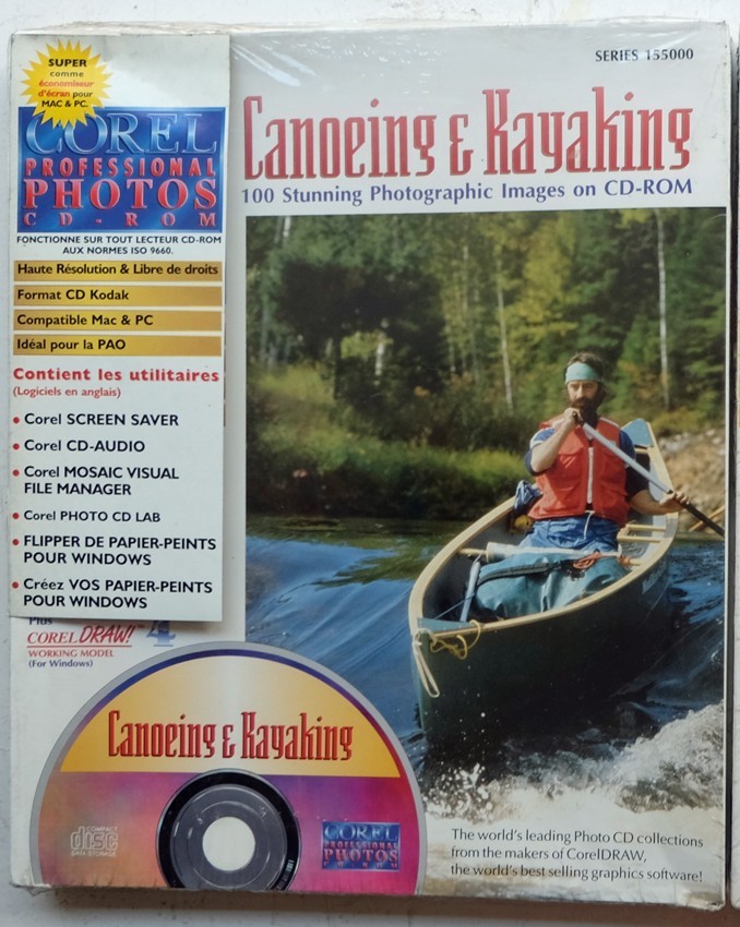 Photos de Canoë et Kayak de Collection CD Corel Libre de Droits Mac PC