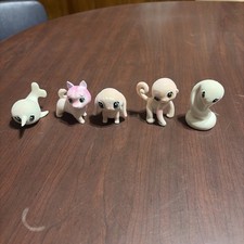 Crayola Scribble Scrubbie Pets Lot of 5 Animals Washimals Figures Washable Used3