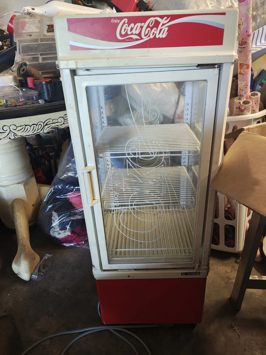 Vintage Coca Cola Refrigerator Indiana Collectible Coca Cola