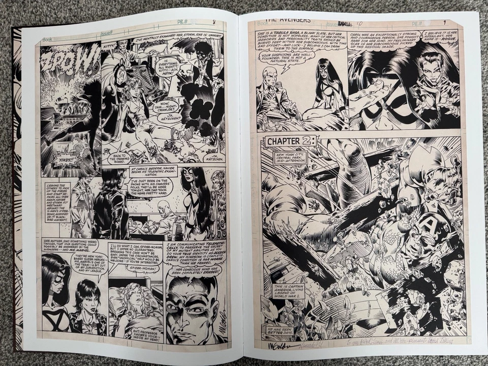 MICHAEL GOLDEN'S MARVEL STORIES EDICIÓN ARTISTA HC TAPA DURA 11x17" Foto 4 de 4