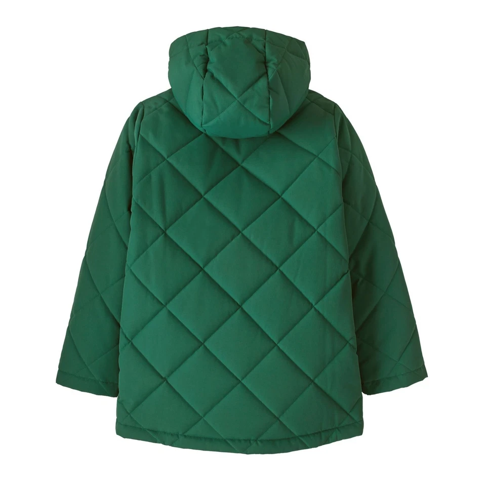 Chaqueta aislante Patagonia Thermawarmth - Color para niños: Verde conífera Talla: XL Foto 2 de 4