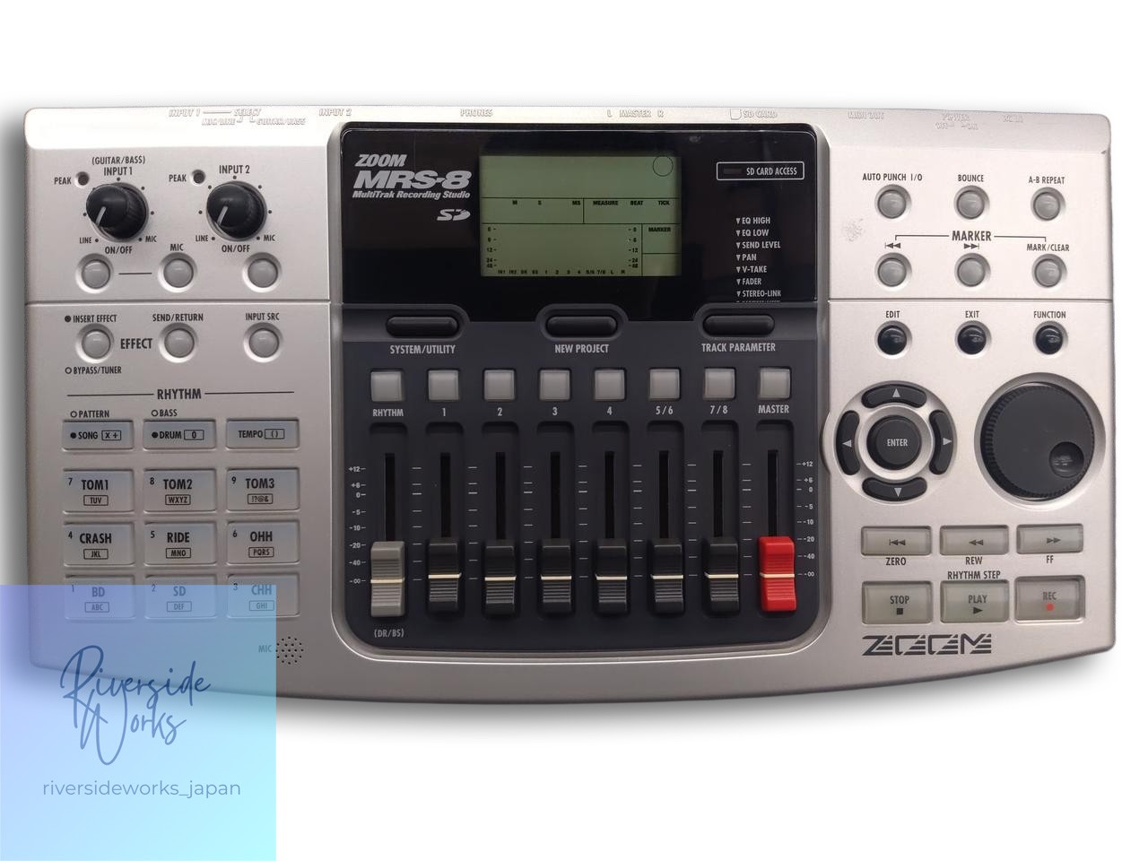 ZOOM MRS-8 Multi-Track Recorder for Musicians