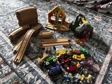 Brio Train Set Pieces  Figures Huge Lot Amazing Estate Toys Rare Beautiful