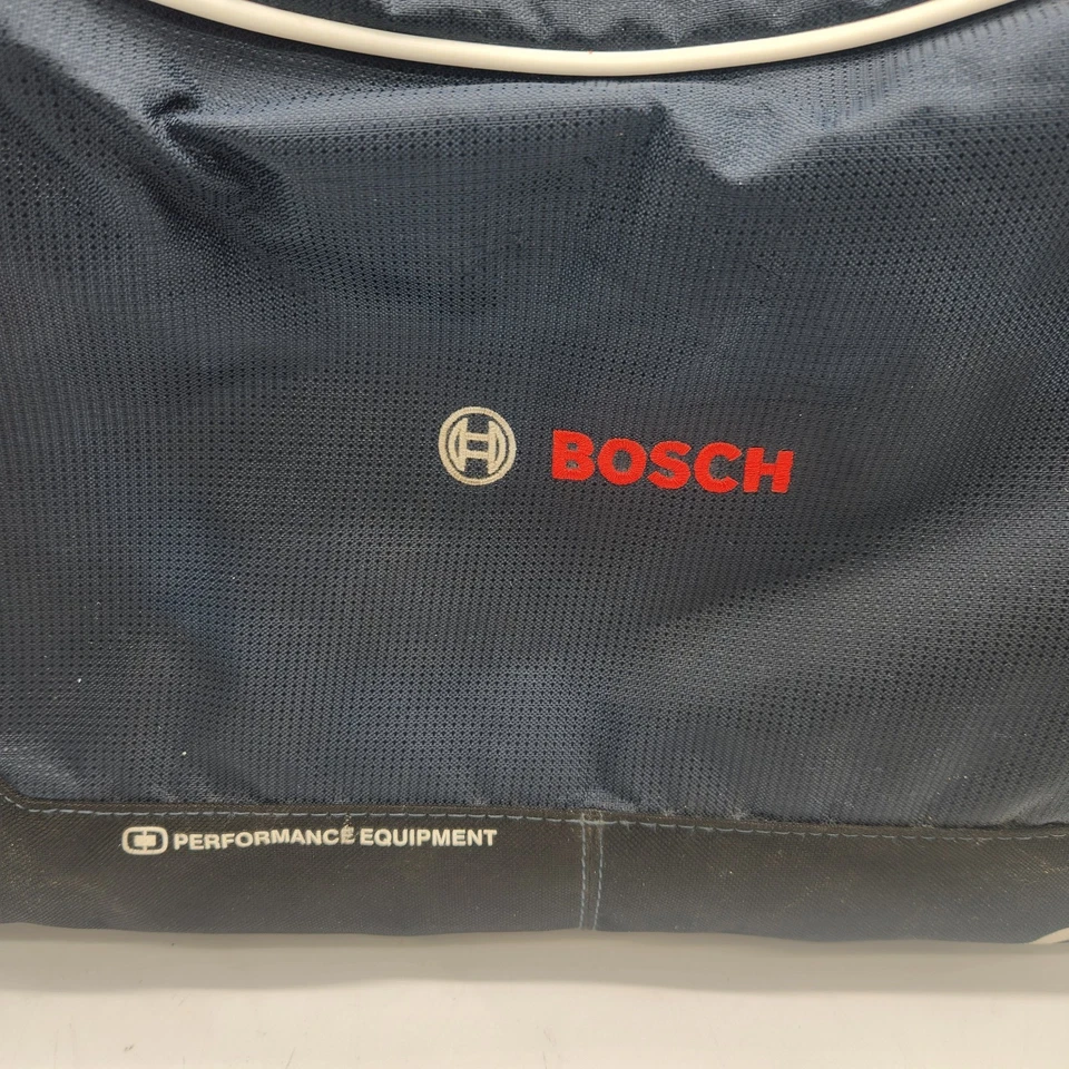 Vintage OGIO Performance Equipment Bosch Motorsports Racing Duffle Bag Blue - Image 3 of 4
