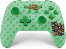 PowerA Nintendo Switch Enhanced Wireless Controller - Animal Crossing