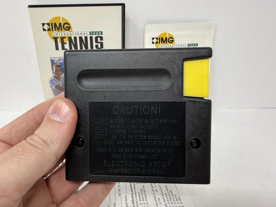 IMG International Tour Tennis (Sega Genesis, 1994) - Image 4 of 4