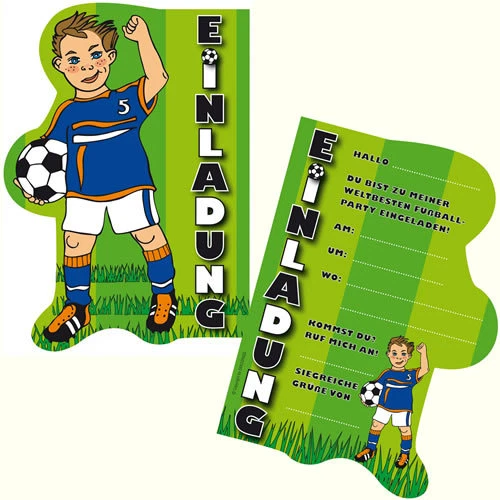 Einladungskarten Kindergeburtstag - Einladung Kinder Geburtstag Mottoparty Party