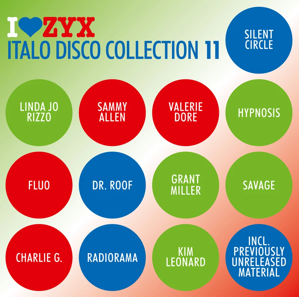 Cd ZYX Italo Disco Colección 11 De Varios Artistas 3Cds - Imagen 1 de 1