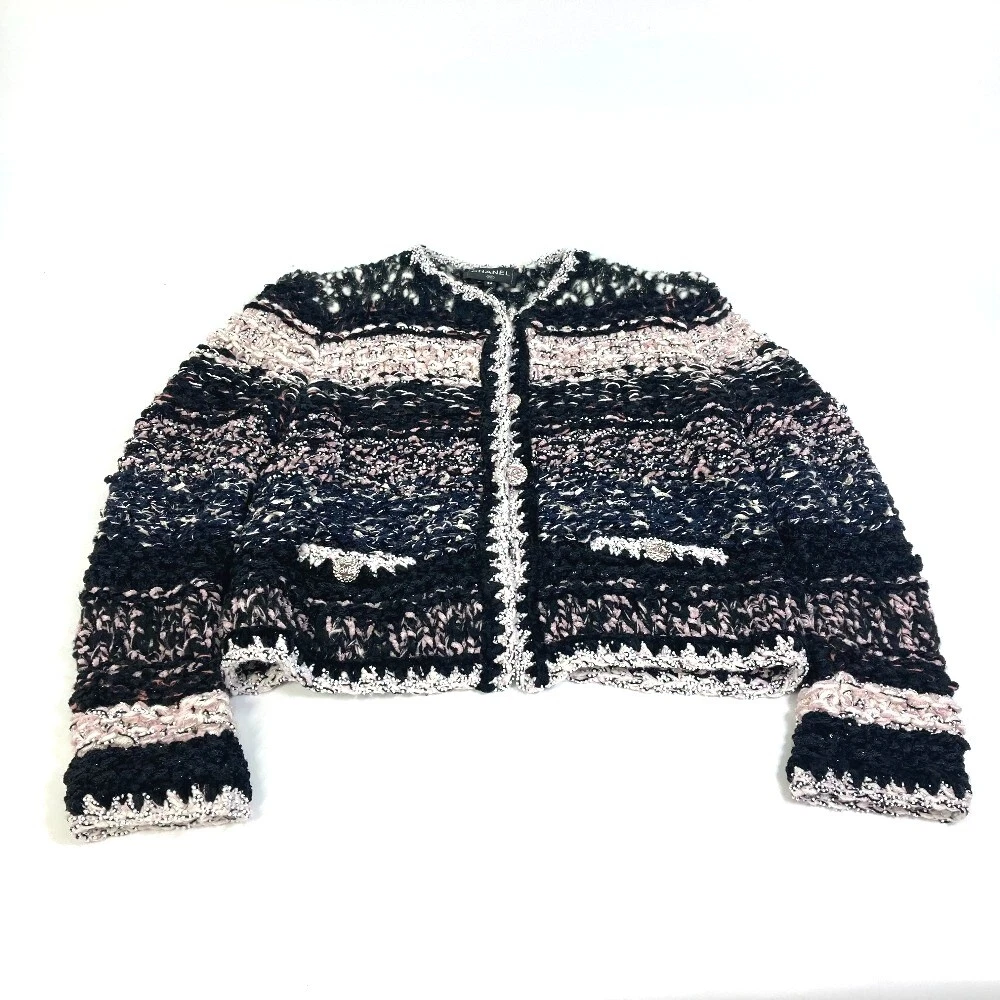 Giacca CHANEL P73552 Abbigliamento CC Fibra Mista Tweed Lana & Costume Perla 22B 2022