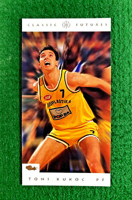 1993 Classic Futures #19 RC Toni Kukoc Chicago Bulls NBA | eBay