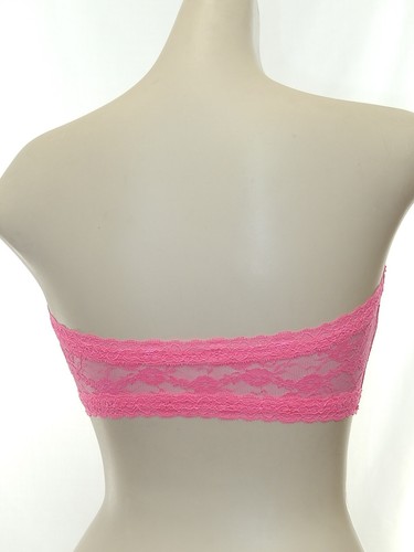 NWT SEXY LACE BANDEAU TUBE STRAPLESS REMOVABLE PADS BRA TOP S/M M/L L/XL - Picture 5 of 5
