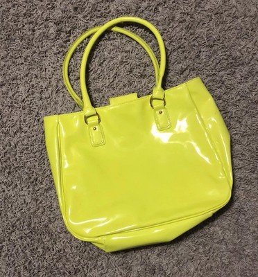 neon green bag