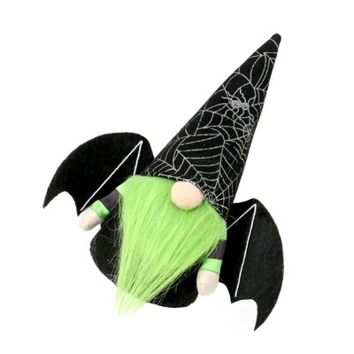 Witch Bat Facelesses Old Man for Home Decoration Halloween Theme