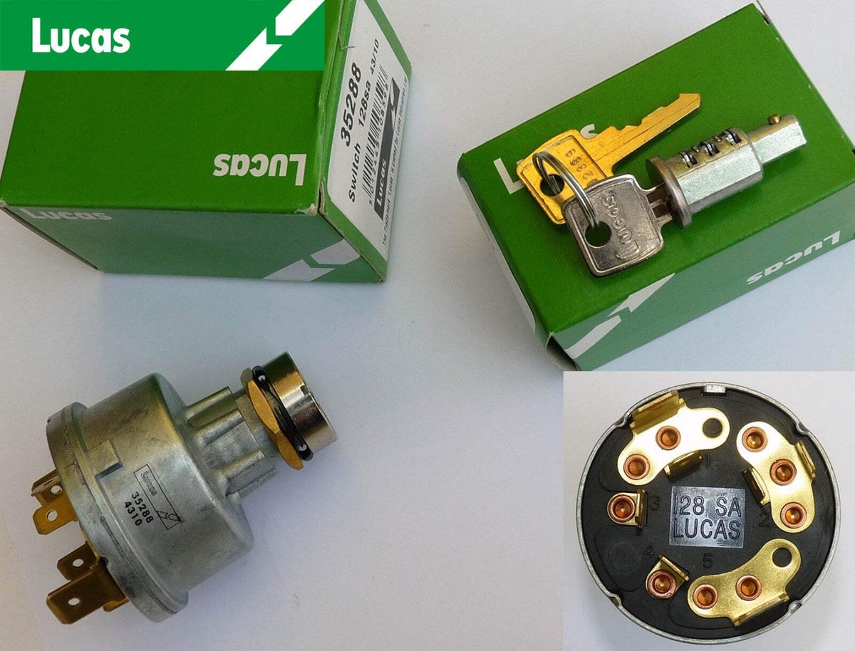 LUCAS Lucas 35288 Heavy Duty Ignition Switch 128SA, Land Rover Defender