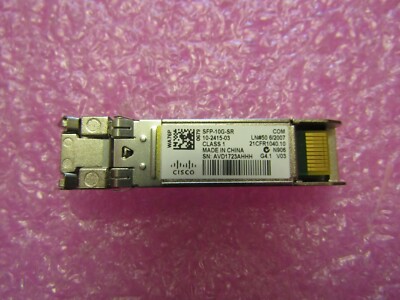 SFP-10G-SR Cisco 10GBASE-SR SFP Module V3
