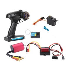 35A Brushless ESC &Motor& Steering Servo For WLtoys HSP A959-B 1/16 1/18 RC Car