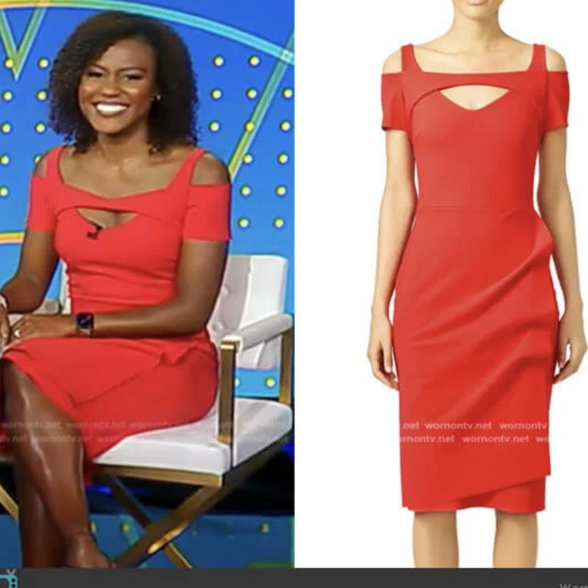 Petite red shop formal dress