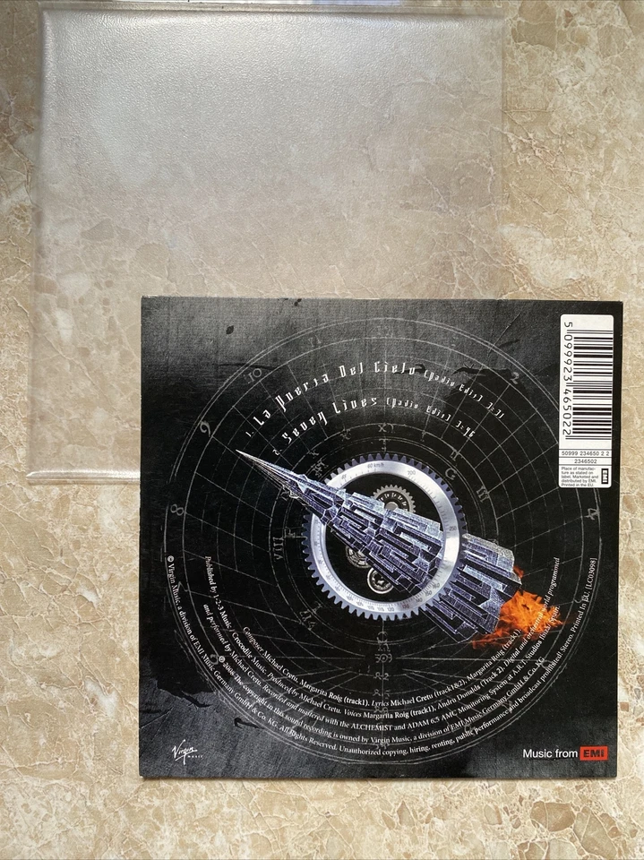 ENIGMA : Seven Lives / La Puerta Del Cielo (Heaven’s Gate) Rare 2 Track CD 2008 - Image 4 of 4