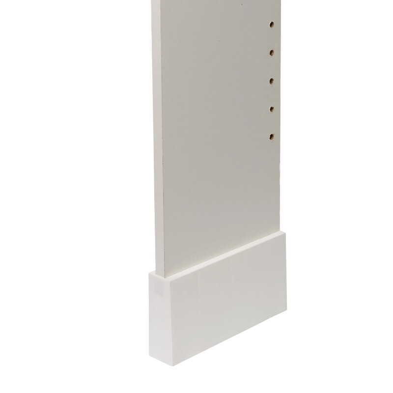 Mainstays OvertheToilet Bathroom Spacesaver Leg Extension Kit, White