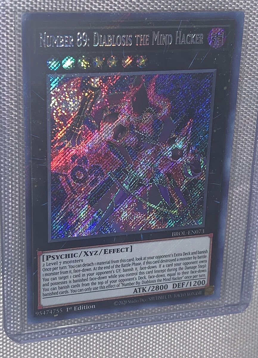 YuGiOh Number 89: Diablosis The Mind Hacker BROL-EN073 1st Edition