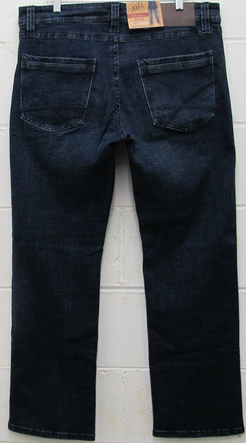 axel men's slim boot cut jeans