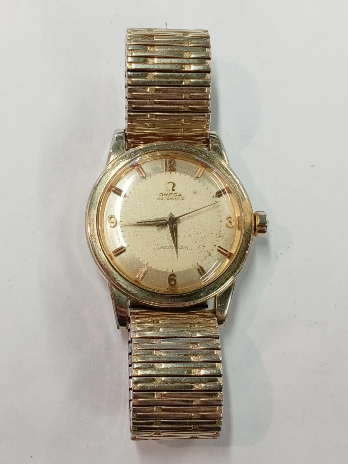 Omega — OMEGA Seamaster GX6250 Automatic Wristwatch 14k GF RUNS (READ DESC)