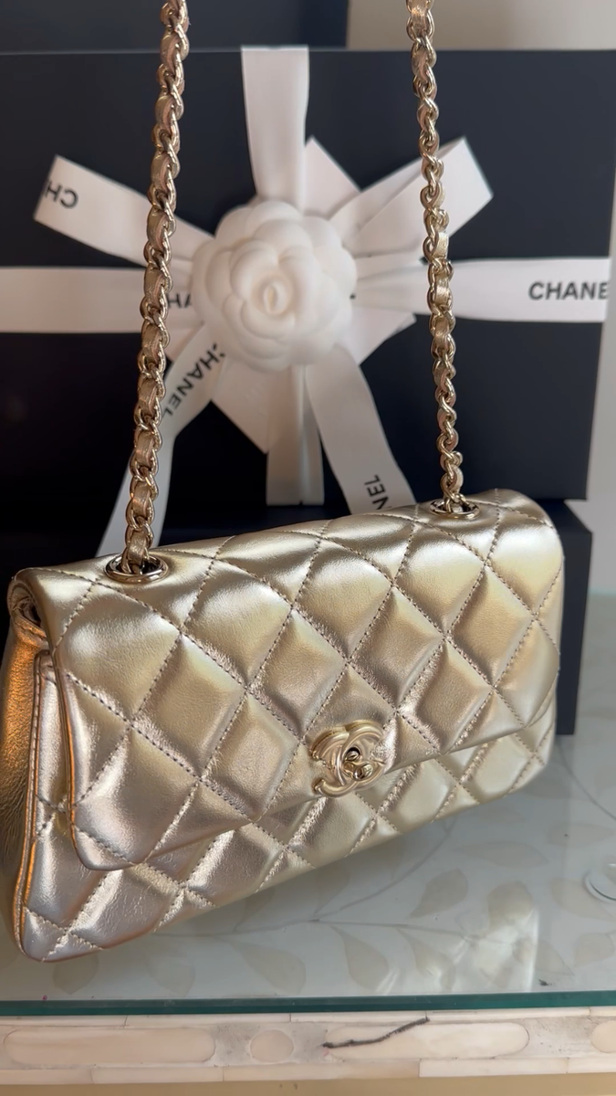 New 25S 2025 CHANEL Mini Small Flap Bag Clutch Phone Holder