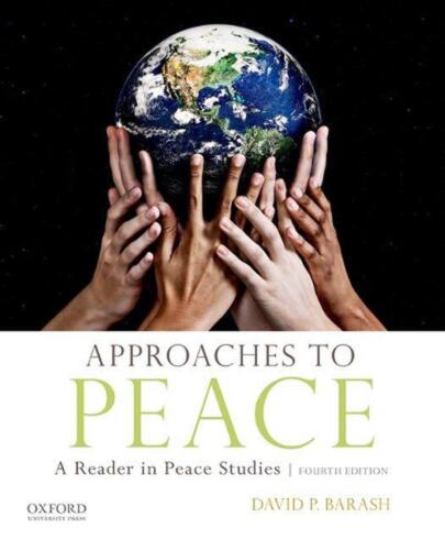 Approaches to Peace 4th Edition by Barash (English) Paperback Book - Photo 1/1