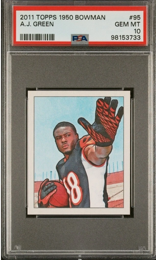 AJ Green Topps 1950 Bowman #95 Base