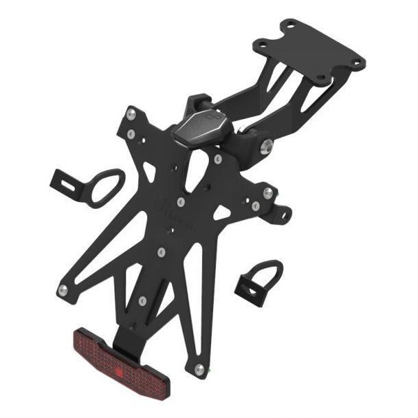 Set Nummernschildhalter Reflektor Licht Kennzeichen Lightech Yamaha MT-07 MT07-image