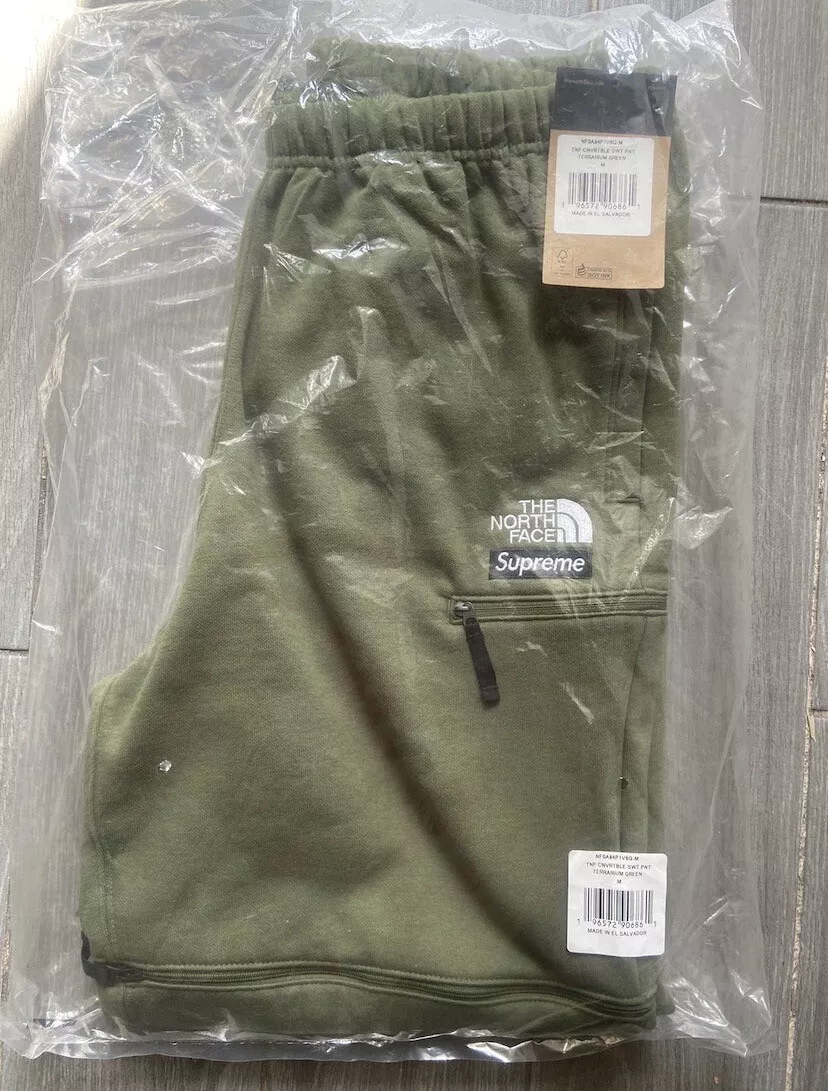 Sweatpant convertible olive Supreme®/The North Face SS23 taille moyenne