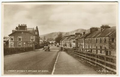 Front Street, Bridge of Earn - Perthshire Postkarte