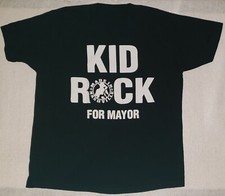 KID ROCK For Mayor Made In Nashville Black T-Shirt