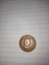BRITISH CARIBBEAN TERRITORIES 1 CENT 1955 OLD COIN