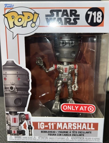 *NEW* Funko POP! Star Wars: Mandalorian IG-11 Marshall Figure