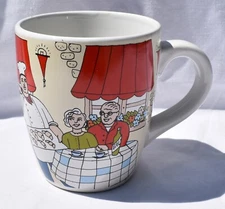 Housewares International - Blue Harbor Collection - GINGER 17 - 5" MUG - 2012