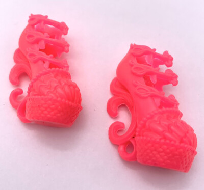 Monster High Freaky Fusion Lagoonafire Lagoona Replacement Pink Shoes Doll Size