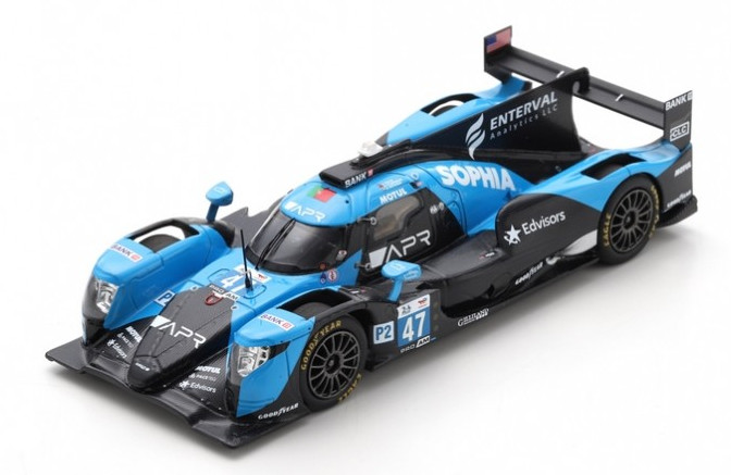 Oreca 07 Gibson 47 Spark miniature Le Mans 2022 Algarve Pro Racing 1/43