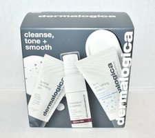Dermalogica Travel Set Cleanse Tone Smooth Cream Cleansing Gel Hydramist NEW