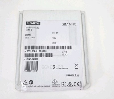 Siemens Memory Card  256MB 6ES7954-8LL03-0AA0  6ES7 954-8LL03-0AA0 Brand New 
