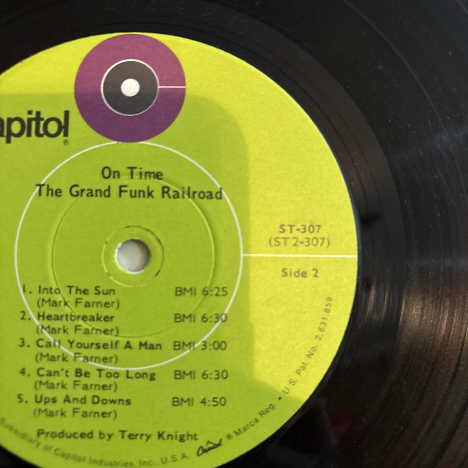 Grand Funk Railroad – On Time  EX  Vinyl LP104 Foto 4 de 4