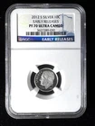 2012 S SILVER roosevelt dime PF70 ULTRA CAMEO ER